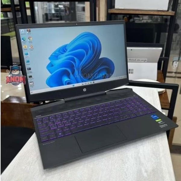 HP PAVILION GAMING 15 Core i5-11300H RTX 3050 RAM 16Gb SSD 512Gb Fullset