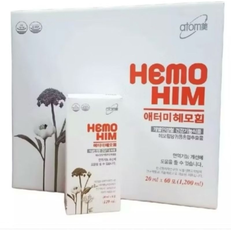 

Atomy Hemohim, minuman Herbal Korean, box kecil