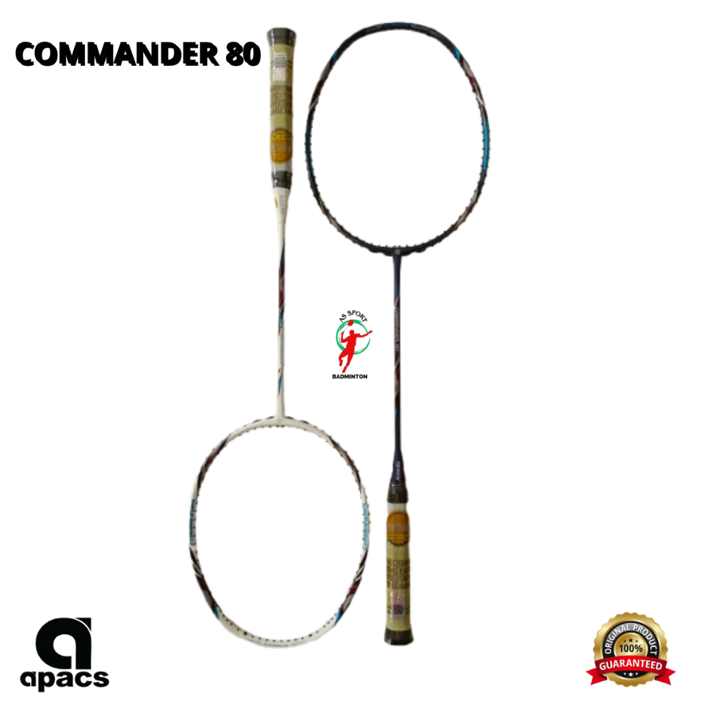 "RAKET  BULUTANGKIS BADMINTON APACS COMMANDER 80 ORIGINAL"