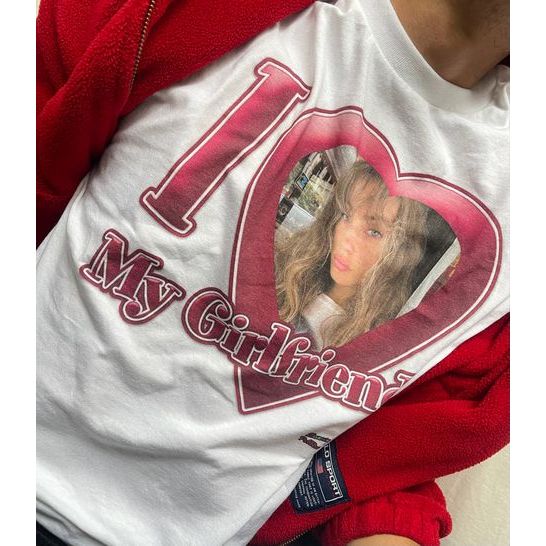 [FREE CUSTOM] KAOS I LOVE MY GIRLFIEND | KAOS I LOVE MY BOYFRIEND | KAOS CUSTOM PACAR/ IDOL/ AKTOR