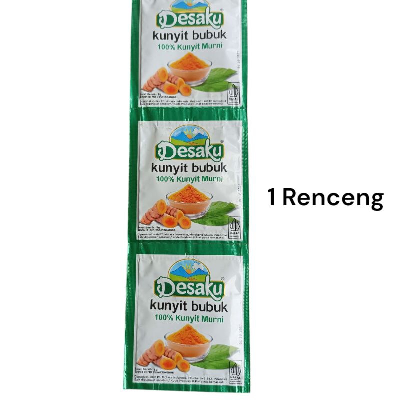 

Desaku Kunyit Bubuk 5gr Bumbu Dapur Instan 1 Renceng