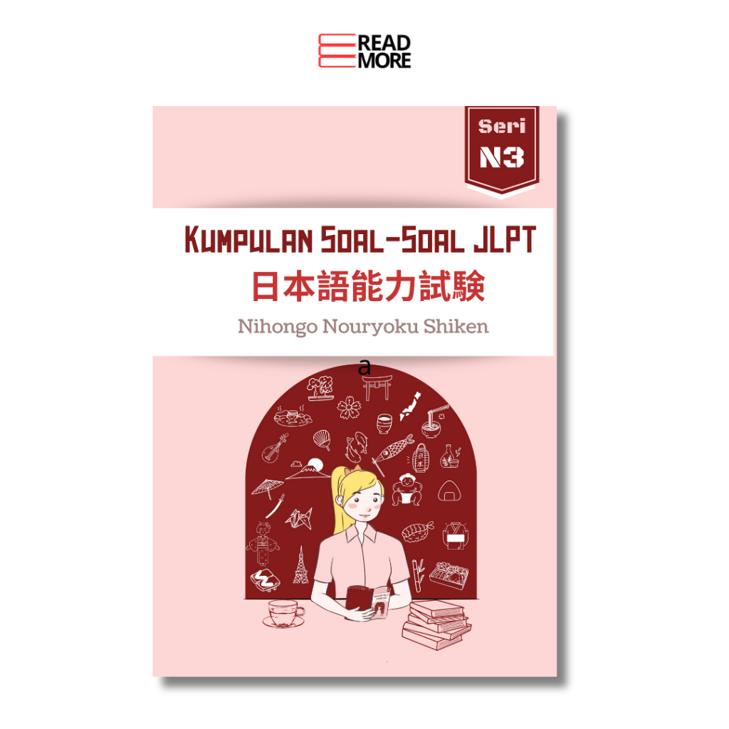 Buku Kumpulan Soal-Soal JLPT N3 + Choukai