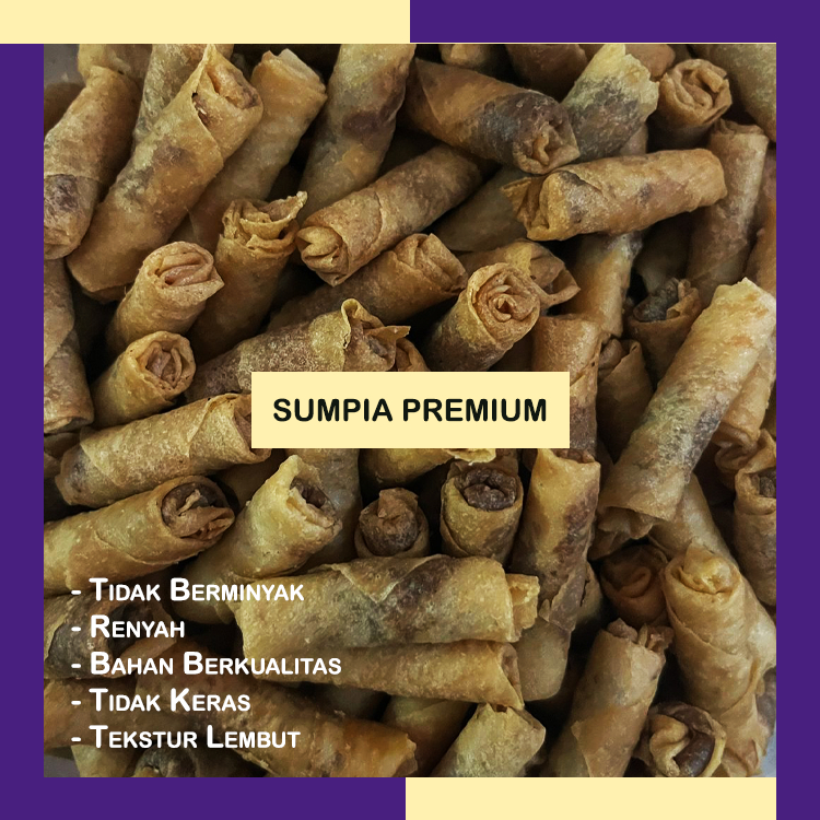 

Sumpia Udang Premium Kemasan 300gr - Sumpia Kiloan - Snack Kiloan Sumpia