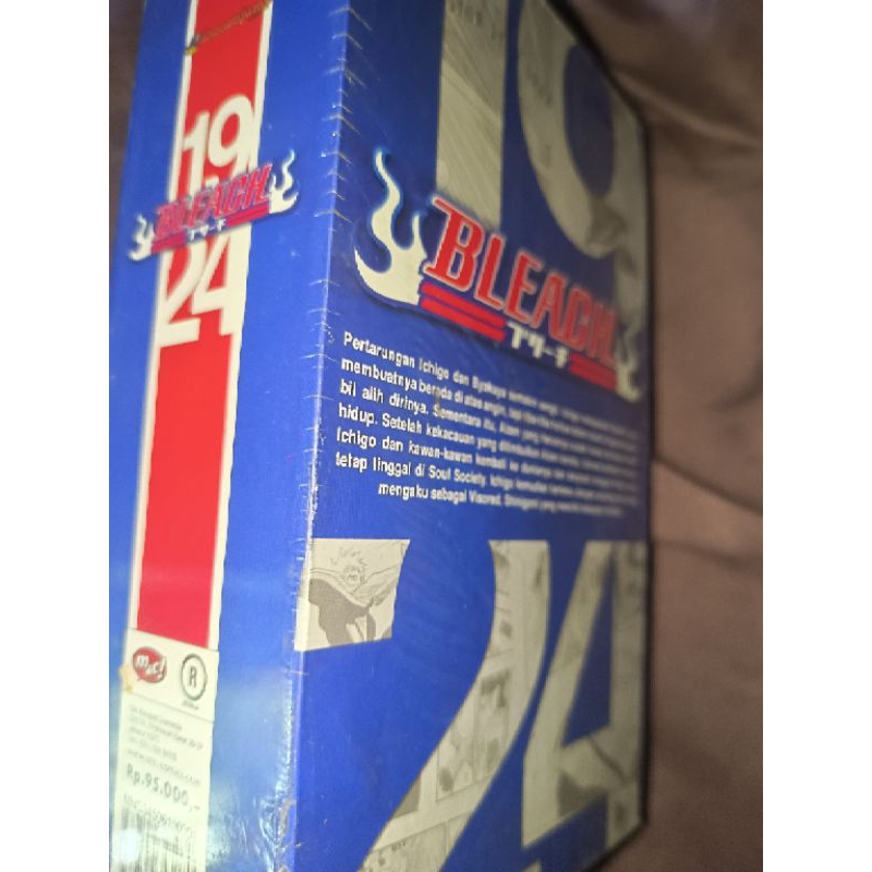 Box Set Bleach 7 - 12, 13 - 18, 19 - 24 kondisi masih segel, set Box Bleach beserta 6 komiknya, Harg