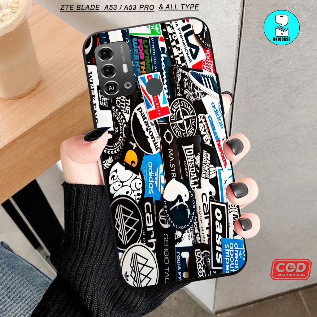 UNIQCASE SOFTCASE ZTE BLADE A53 / ZTE BLADE A53 PRO dan ALL TYPE SMARTPHONE & ANDROID Bisa request t