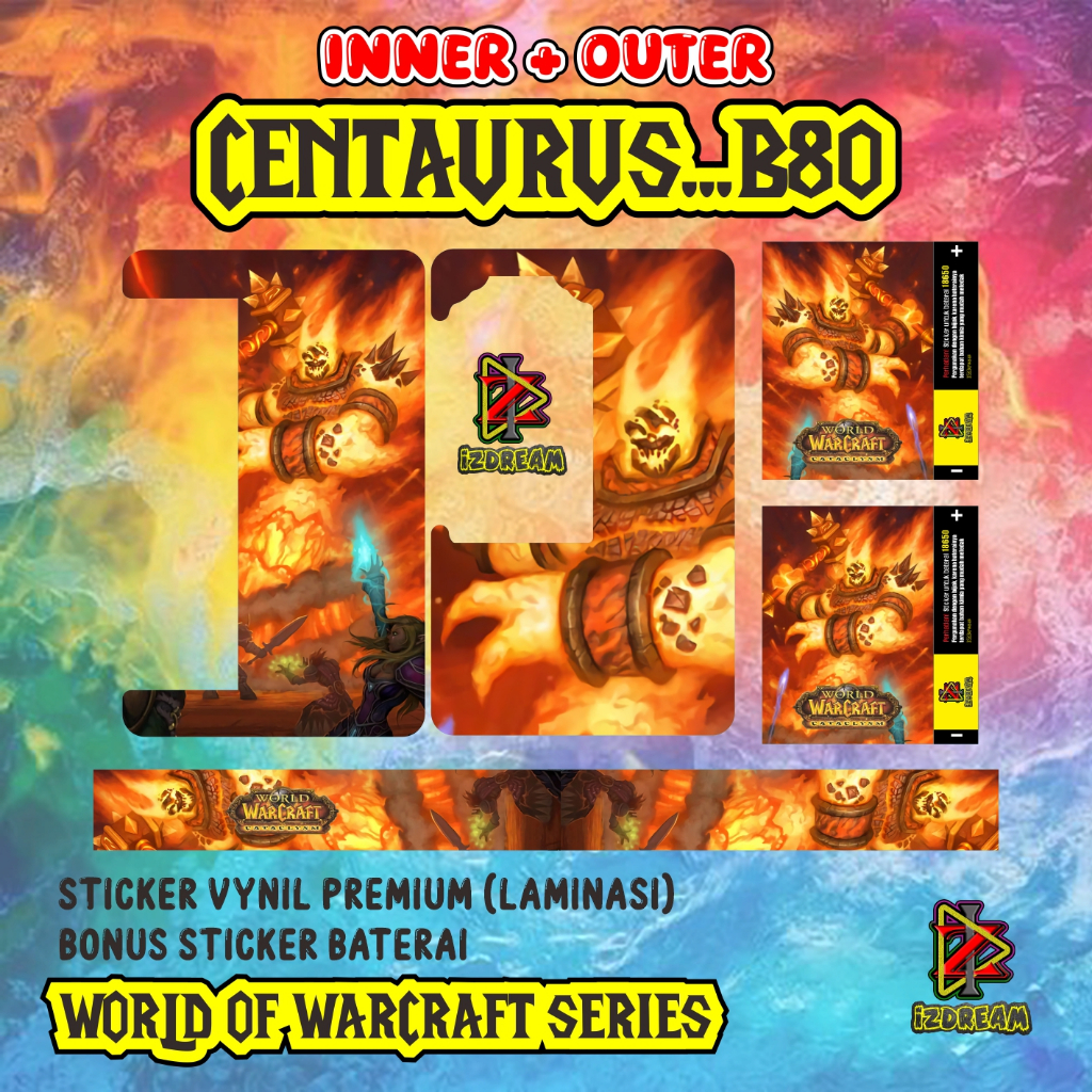 

World of Warcraft STICKER FULLSET CENTAB80 (VOL.1)