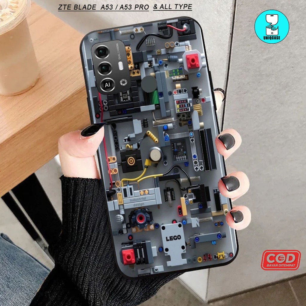 UNIQCASE SOFTCASE ZTE BLADE A53 / ZTE BLADE A53 PRO dan ALL TYPE SMARTPHONE & ANDROID Bisa request t