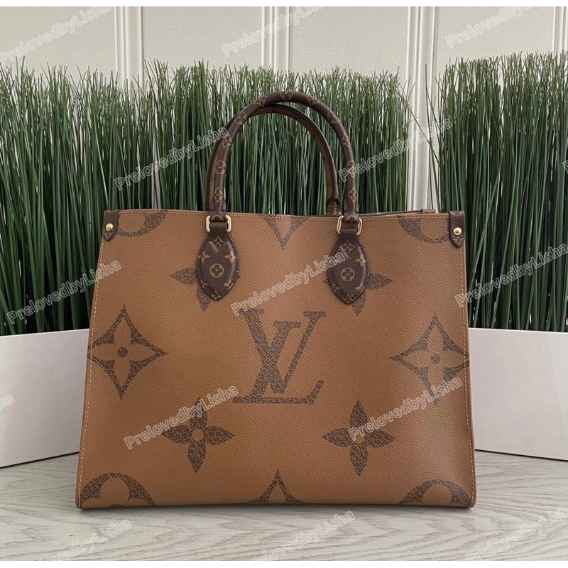 Preloved LV on the go original preloved louis vuitton totebag