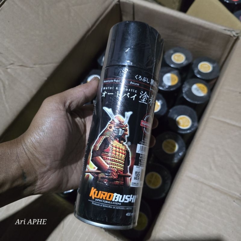 PROMO Samurai Paint Pearl Flash Yellow H163P kuning lemon 400 ml - cat semprot pilok pylox