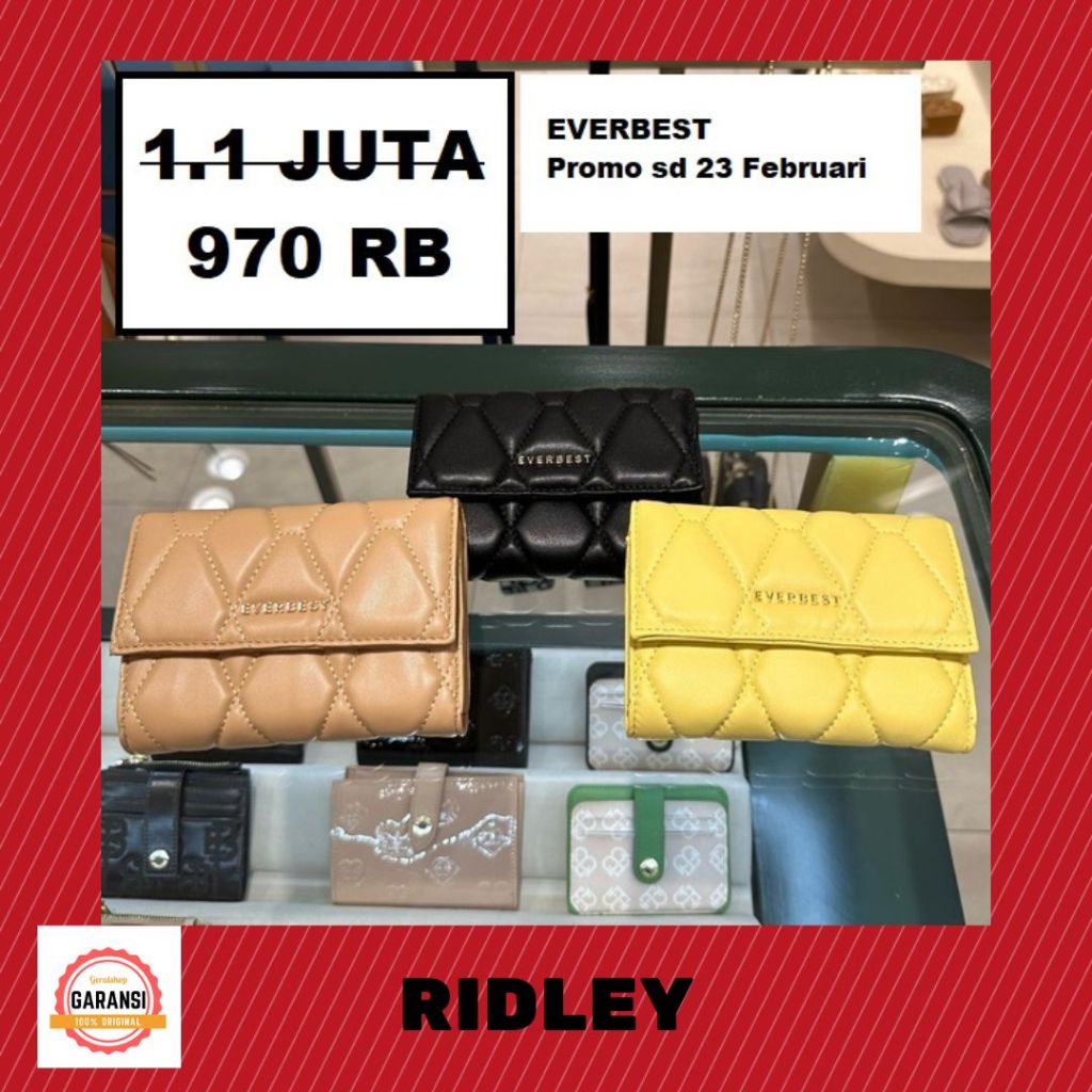 Dompet Everbest wanita sale RIDLEY original 100%