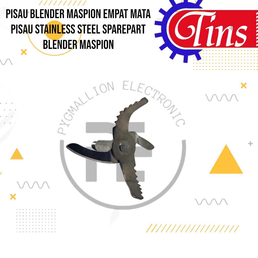PISAU BLENDER MASPION EMPAT MATA PISAU STAINLESS STEEL SPAREPART BLENDER MASPION