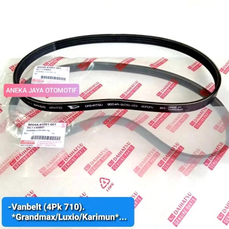 TALI KIPAS VAN BELT GRAN GRAND MAX GRANMAX