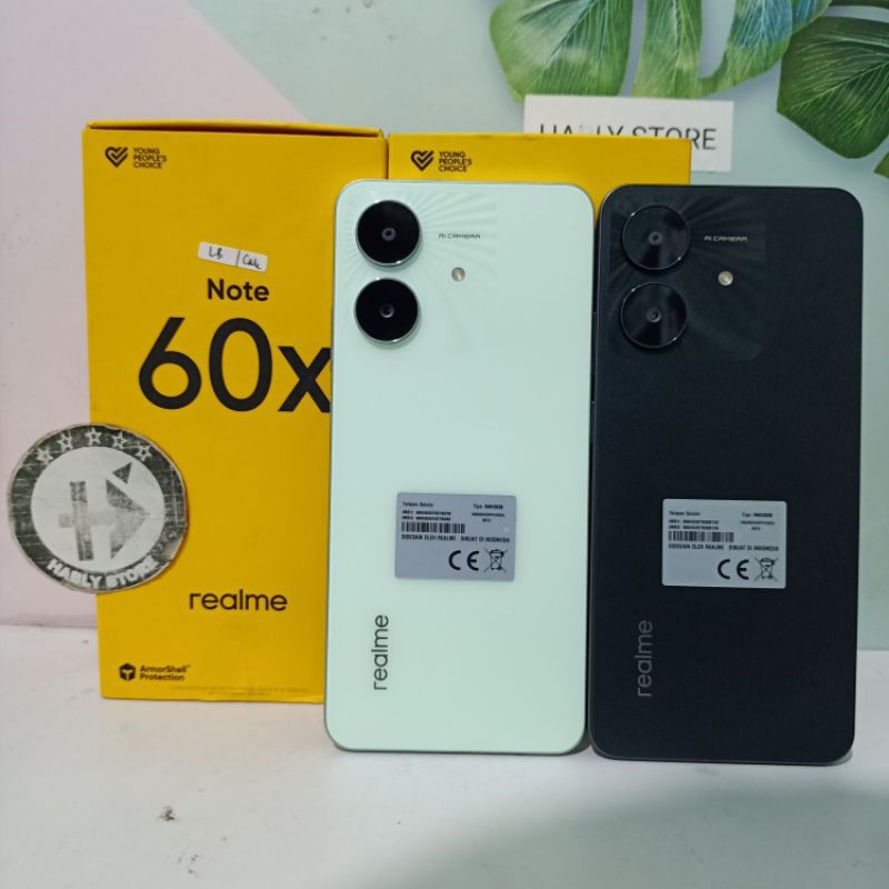 REALME NOTE 60X 4/64  SECOND FULLSET