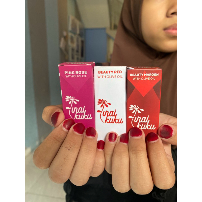 (PROMO) INAI KUKU MUSLIMAH HALAL OROGINAL exp.2027 Inai kuku Original // ORI 100% // DISTRIBUTOR RES