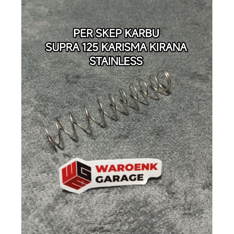 PER SKEP KARBU KIRANA KARISMA SUPRA 125 STAINLESS