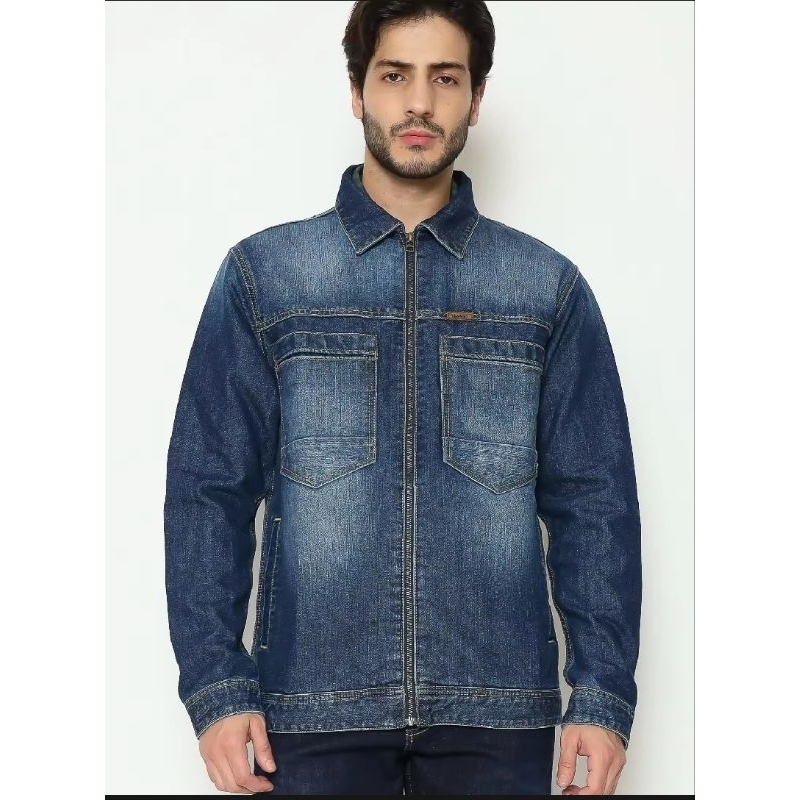 Jacket denim 100% Original merek Lois Jeans