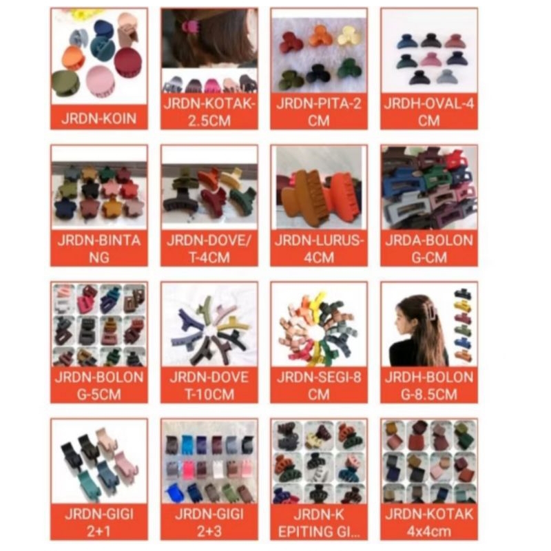 MAIMAI RIJECK / OBRAL JEPIT RAMBUT JEDAI DOFF Jepit RIJECK