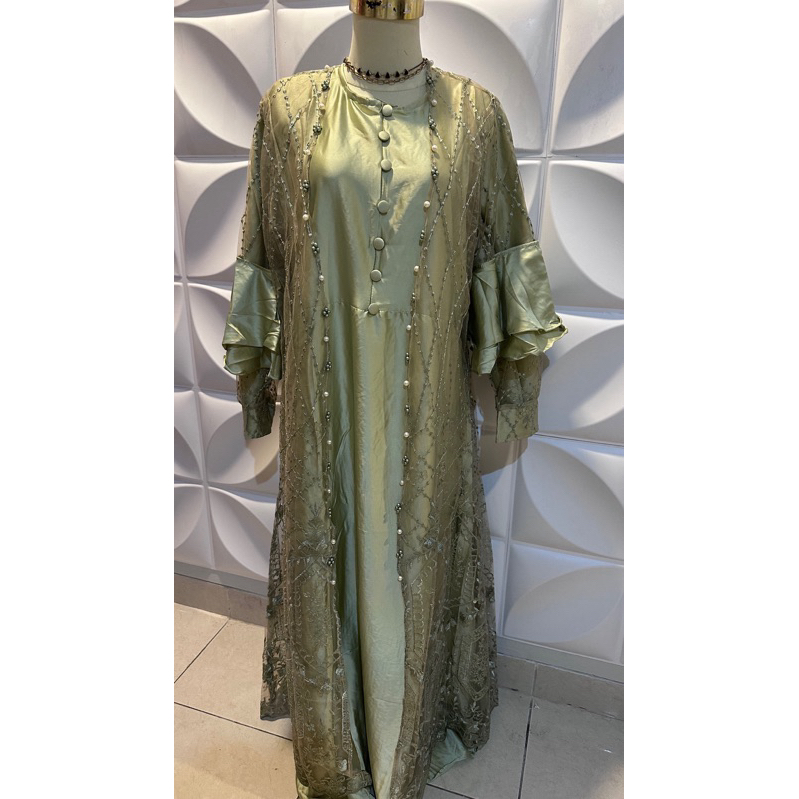 Gamis Satin Silk Premium