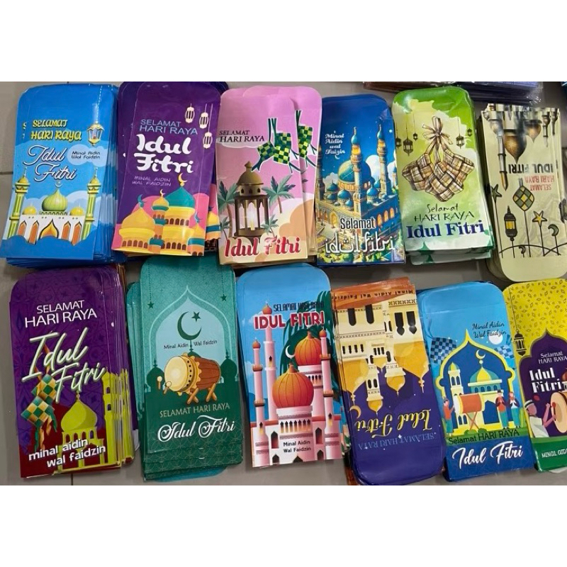 

AMPLOP LEBARAN PANJANG angpao lebaran harga satuan (L)