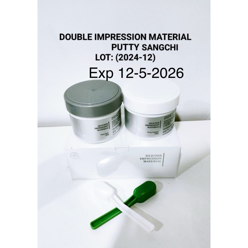 Double impression matrial putty sangchi
