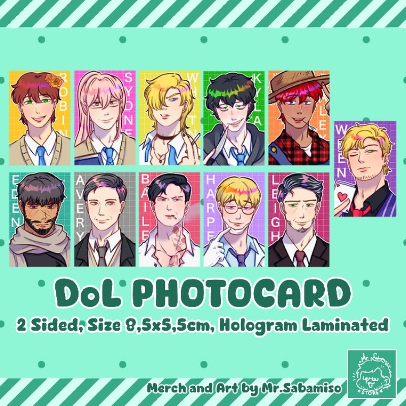 DoL Degrees of Lewdity Photocard [READY STOCK]