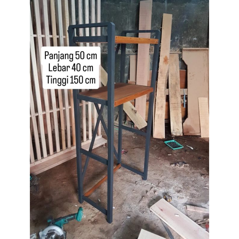 rak dispenser dan Magicom | Rak dapur serbaguna