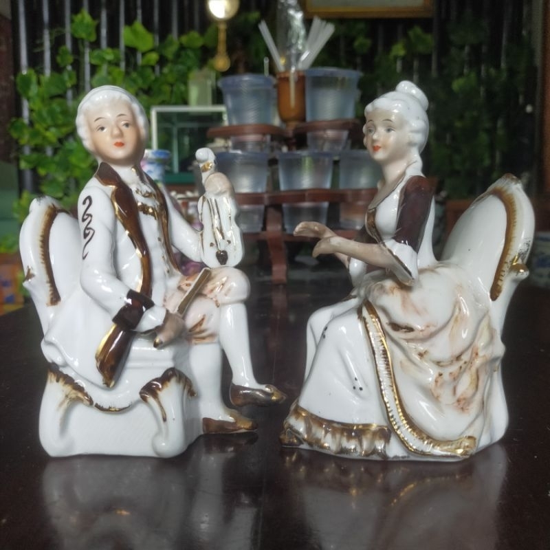 pajangan keramik eropa