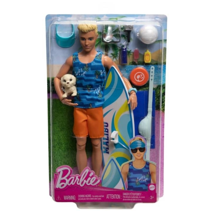 Barbie Coffert Surf Ken Barbie Ken Surfing