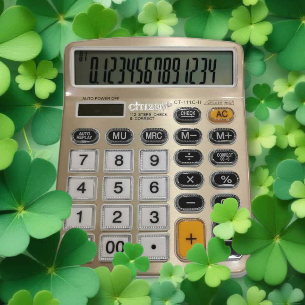 

(1 Pcs) Calculator 14 Digit CT-111C-II / Kalkulator 14 Digit CT-111C-II
