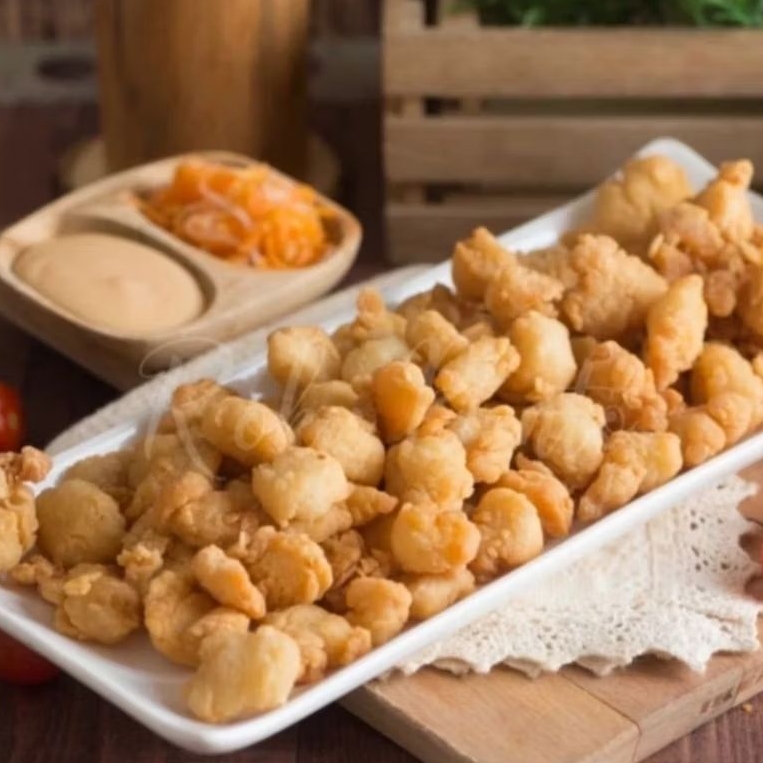 

Fish Popcorn/Ikan Goreng Tepung 200gr