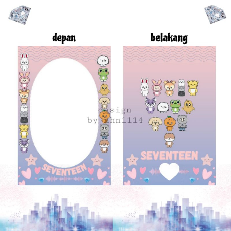 Photocard Holder Akrilik Miniteen