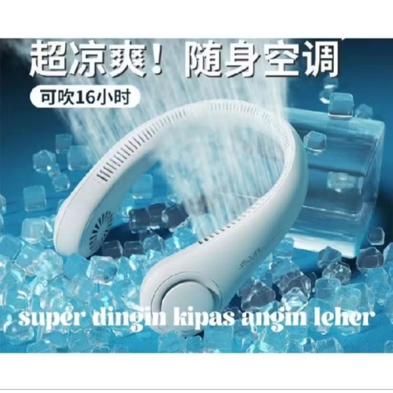 Kipas Angin Gantung Leher Portable USB/Kipas angin mini korea/ Mini Fan Neck Elektrik