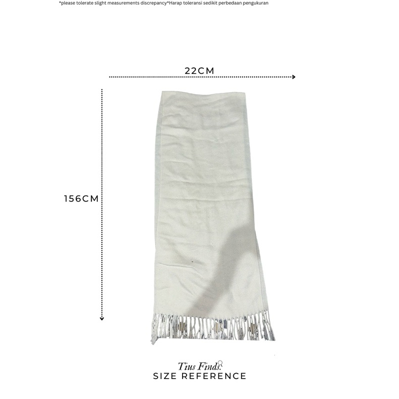 Syal Selendang Rajut Pria / Wanita Dewasa Polos