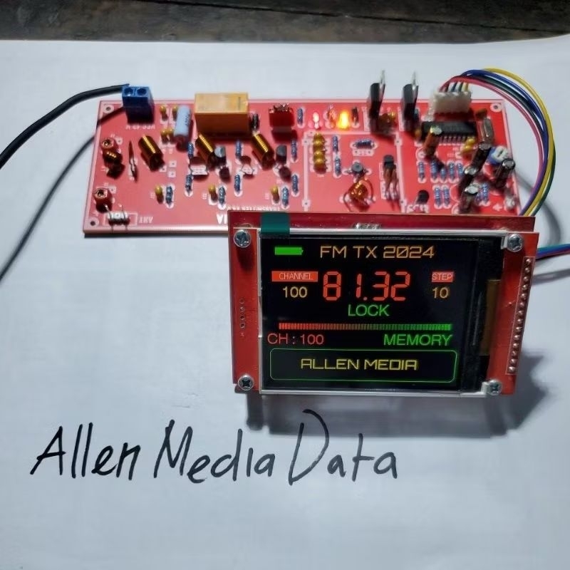 SPESIAL PLL TX BRIK DAN BROADCAST FM 50-108 MHz DIREK DAN DUPLEK