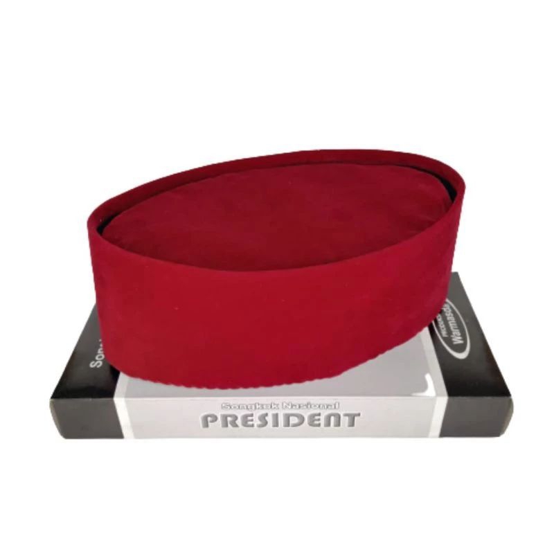 COD SONGKOK JAWARA BETAWI SI PITUNG - PECI MERAH MARUN NON-AC PRESIDEN