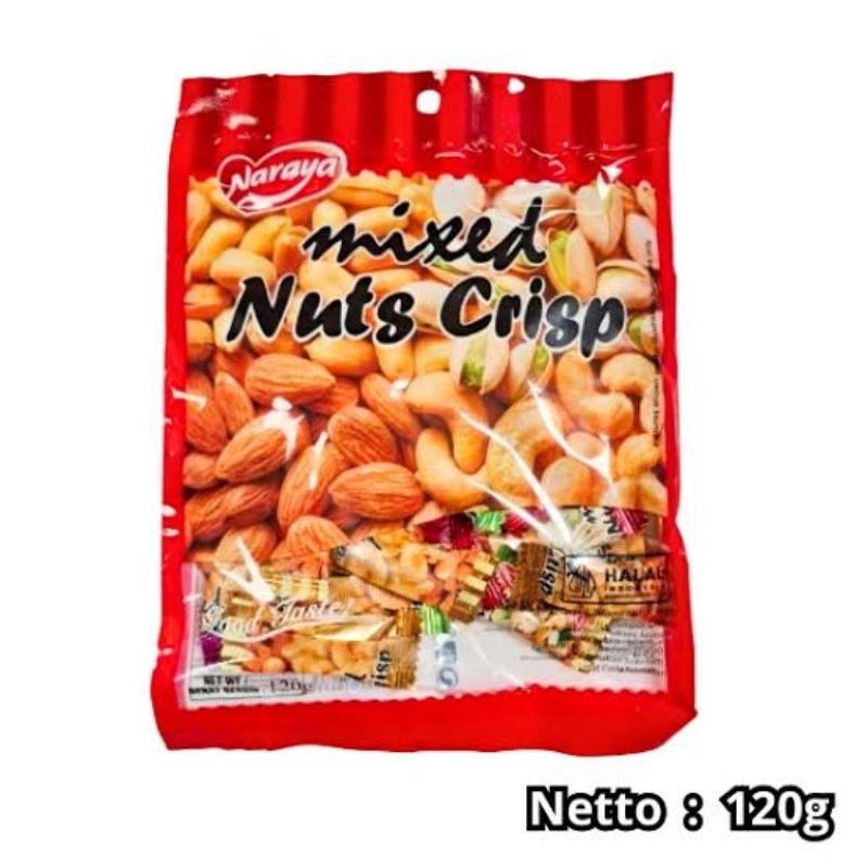 

PERMEN MIXED NUTS NARAYA 120GR