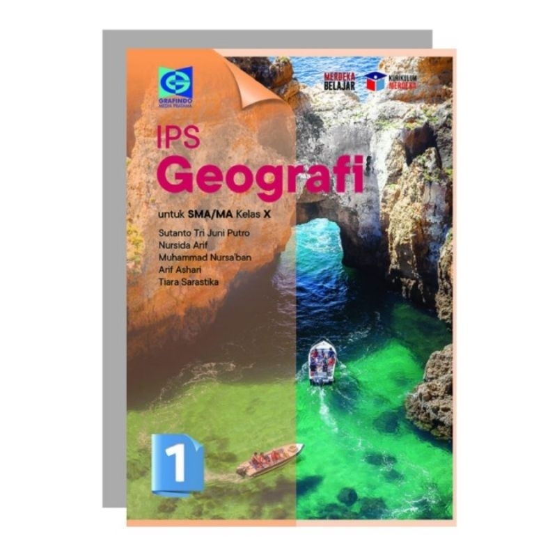 Buku Grafindo Geografi kelas 10 Buku Paket Geografi kelas 10 Kurikulum Merdeka
