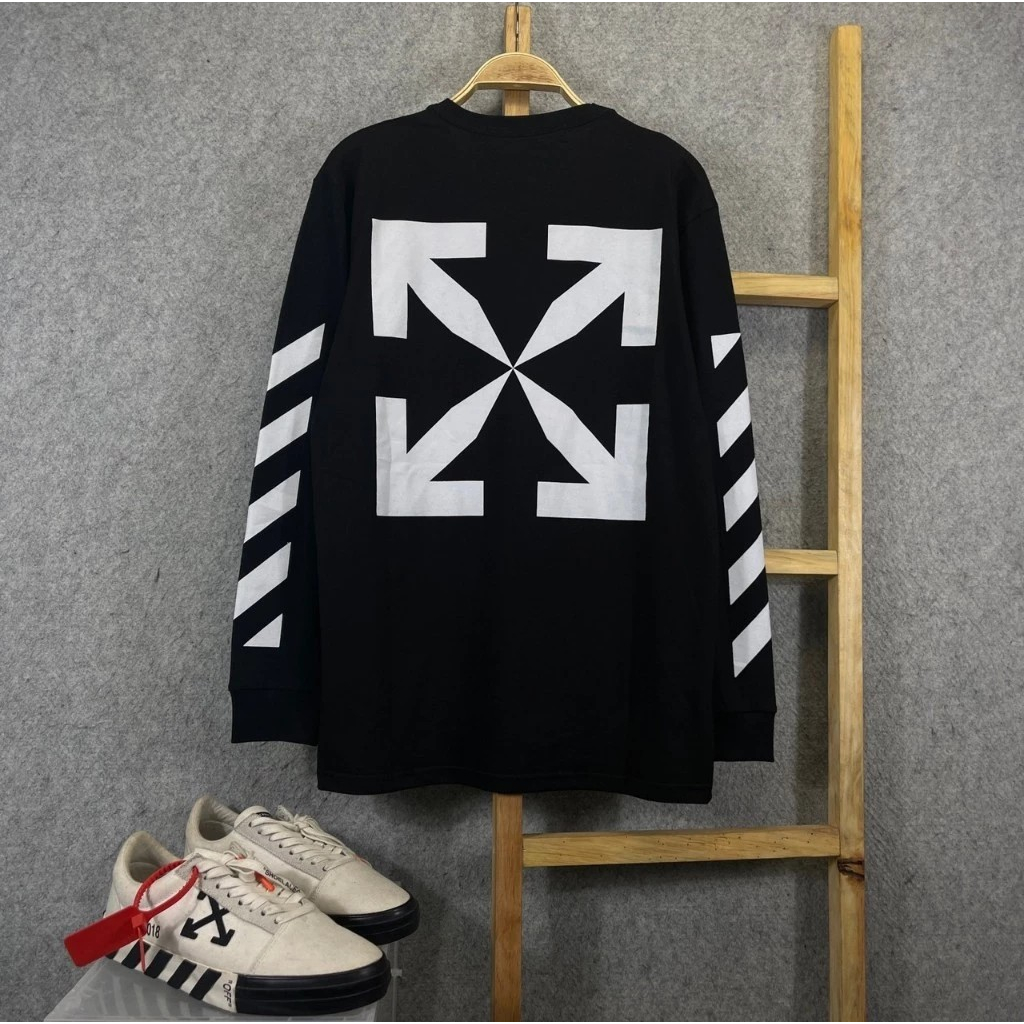 KAOS OFF WHITE MONALISA LONG SLEEVE GRADIENT PREMIUM FULLTAG