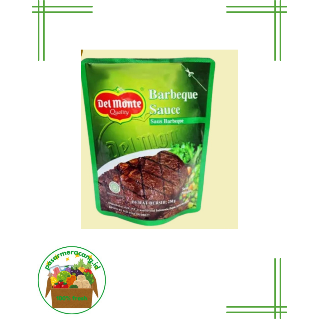 

Delmonte Saus Barbeque Pouch 250 gr