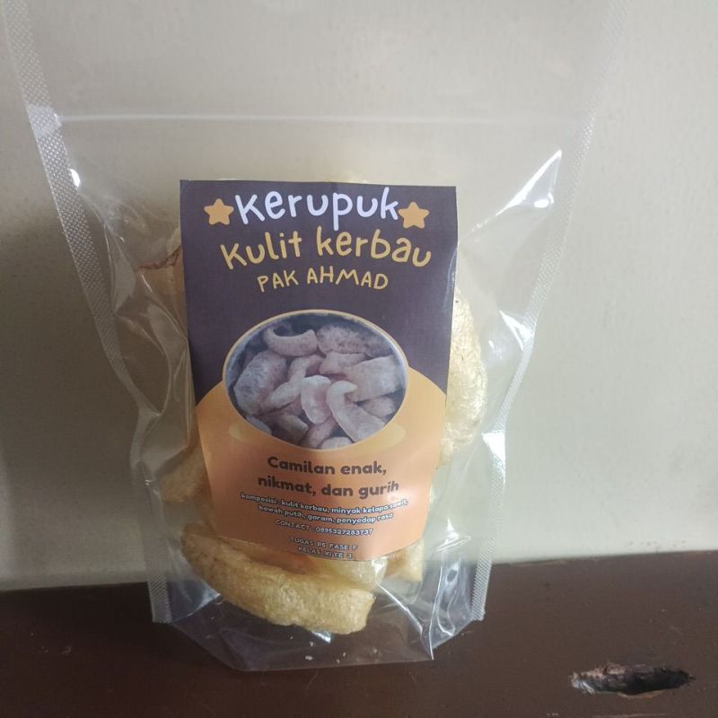 

Kerupuk Kulit Kerbau Asli