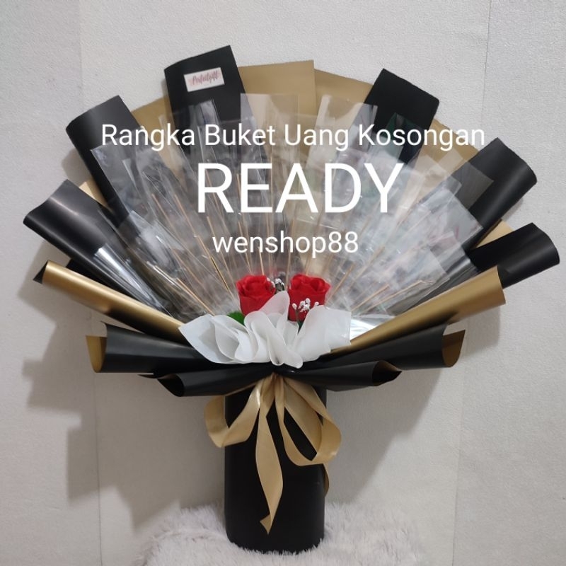 [Ready Express] Bouquet | Buket Bunga | Rangka Buket Uang Kosongan Isi 5-30 Slot