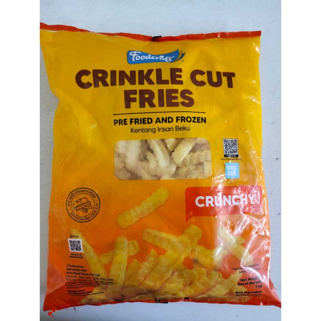 

FOODCRAFT KENTANG CRINCKLE CUT 1 KG
