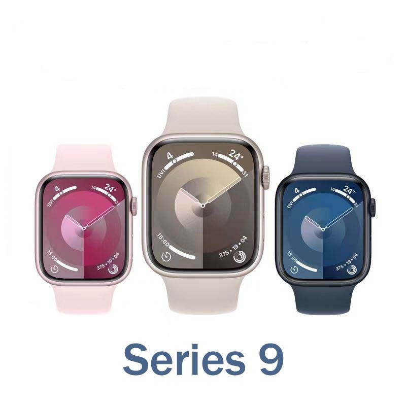 Jaminan kualitas tiga tahun✅【100% Original】 Apple SmartWatch Series 9 41mm 45mm Smart Watch jam tang