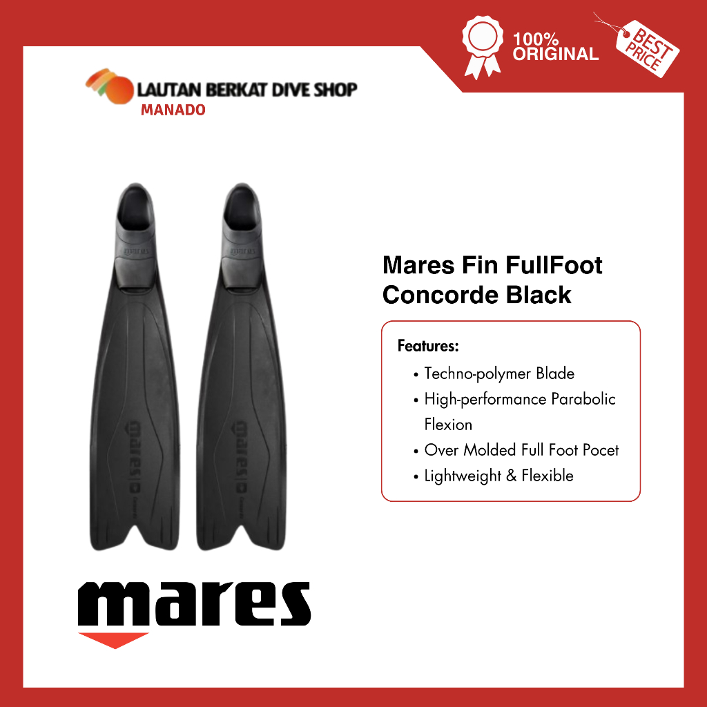 Long Fin Mares FreeDive/Spearfishing CONCORDE