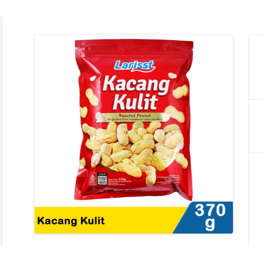 

indomaret kacang kulit 370g