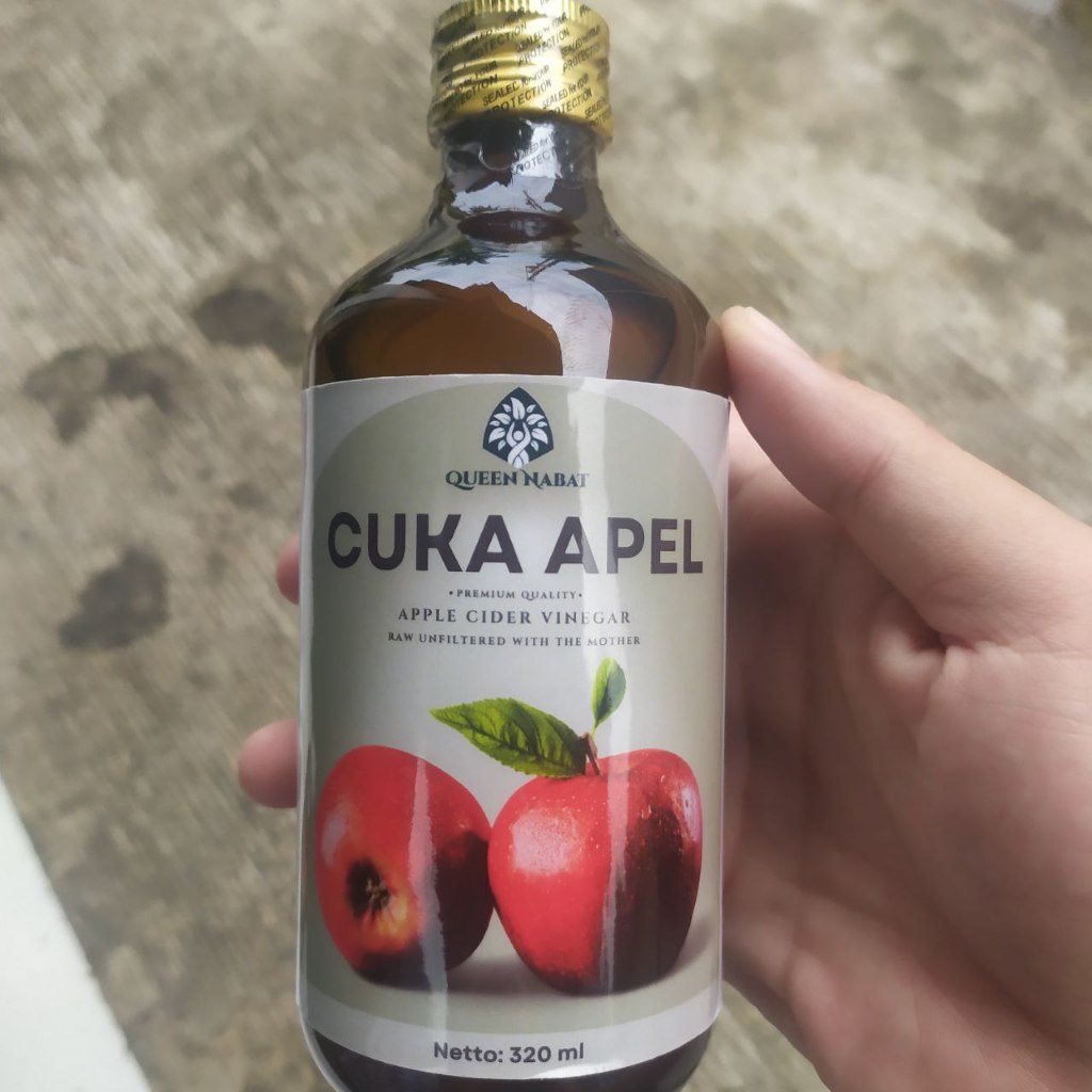 

Cuka Apel Tahesta QUEN NABAT 320 Gram /Cuka Apel Kaya Manfaat Dan Khasiat 100% Asli