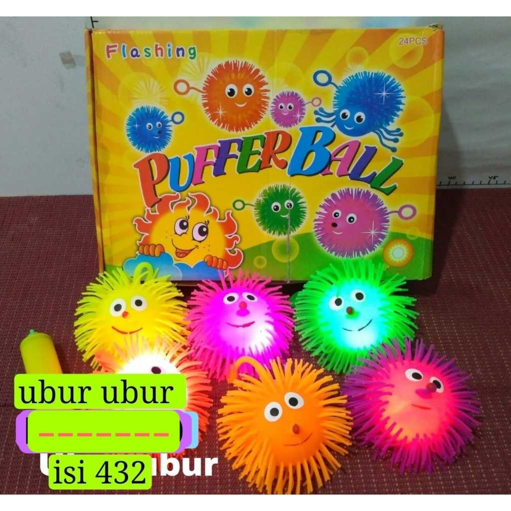 Mainan Anak Ubur Ubur Mainan Nyala Bola Hidung Panjang / Ubur-Ubur Cumi Ada Lampu LED Kedip-Kedip Pu