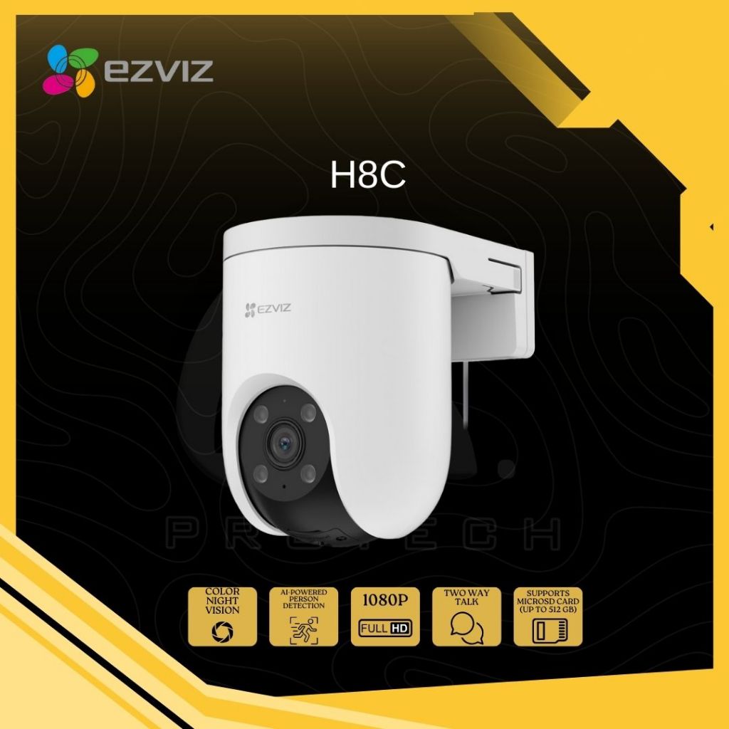 Kamera CCTV EZVIZ H8C 2MP Kamera CCTV Ezviz H8C Smart Home IP Camera Outdoor CCTV 1080P