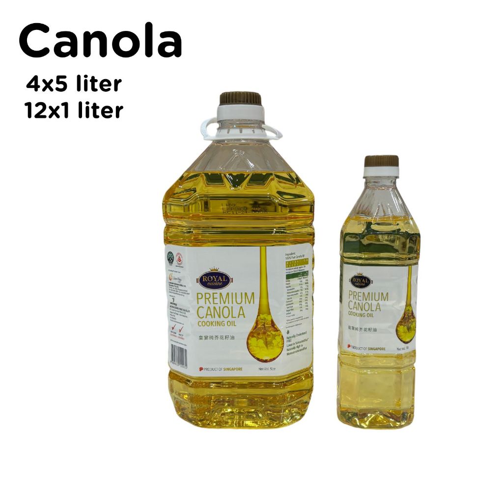 

Minyak Canola Royal Premium Canola Oil 5 Liter