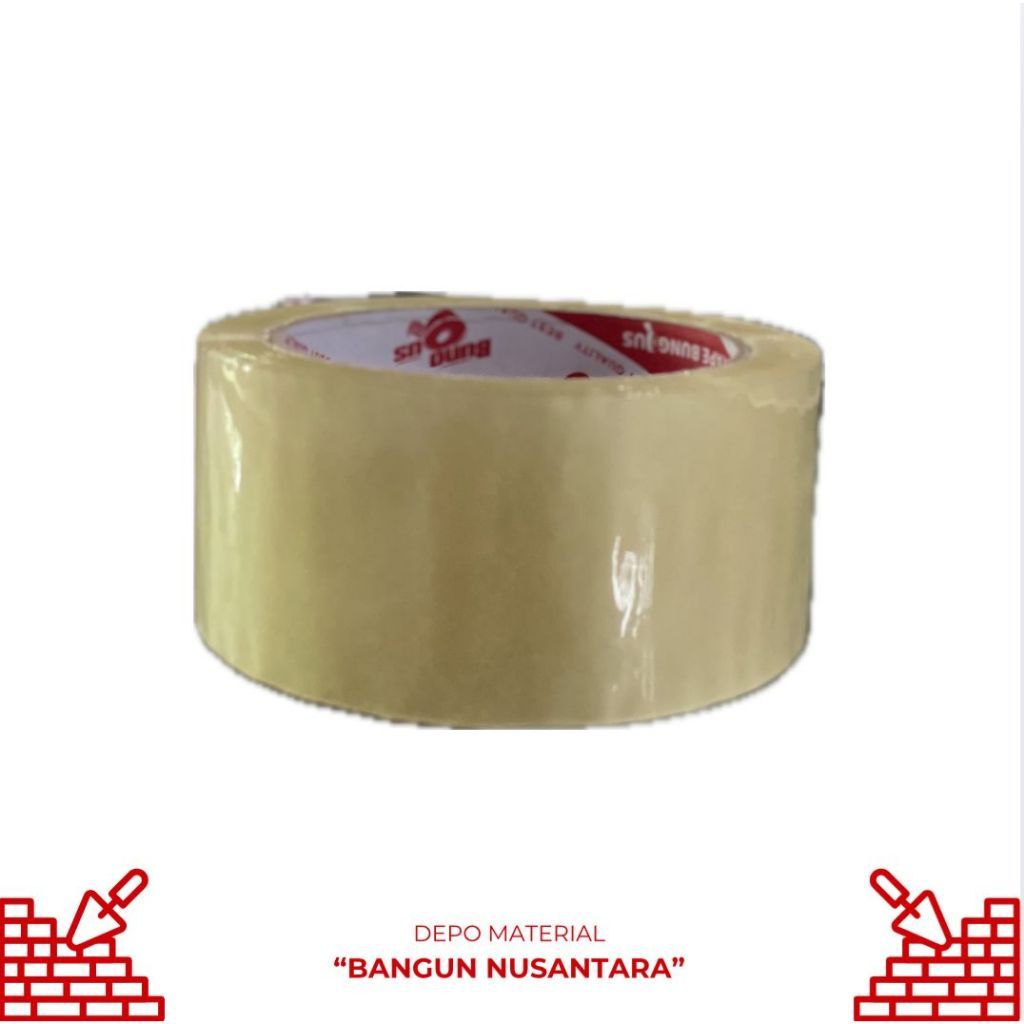 

Lakban Bening / Coklat 48 mm x 48 / Tape BungQus